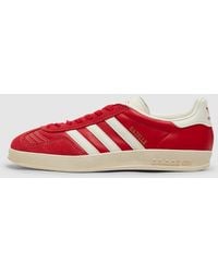 adidas - Gazelle Indoor Sneaker (Better Scarlet/Cream/ Met - Lyst