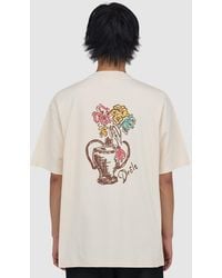 Drole de Monsieur - Havana Vase T-Shirt (Sand - Lyst