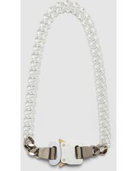 1017 ALYX 9SM Nylon And Metal Chain Necklace - Metallic