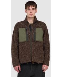 Cafe Mountain - Mountain Fleece Jacket (Earth And Moss - Lyst