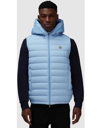 Moncler - Bourget Hooded Down Vest - Lyst