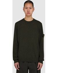 Stone Island - Light Rws Geelong Wool Polo Shirt (Khaki - Lyst