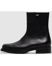 Our Legacy - Leather Camion Square-Toe Work Boots - Lyst