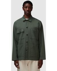 Universal Works - Dockside Slub Sateen Jacket - Lyst