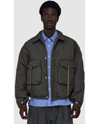 Estudio Niksen - Quilted Pocket Jacket (Checkered - Lyst