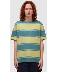 Beams Plus - Striped Pocket T-Shirt ((Bleach+) - Lyst