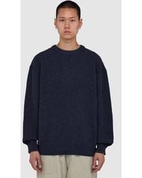 FRIZMWORKS - Patch Round Pullover Knit Sweater - Lyst