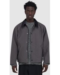 Barbour - Reversible Transporter Casual Jacket (Asphalt - Lyst