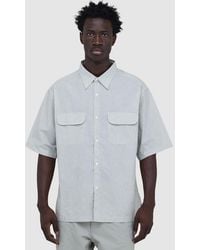 Nanamica - Regular Collar Short Sleeve Shirt (Natural - Lyst