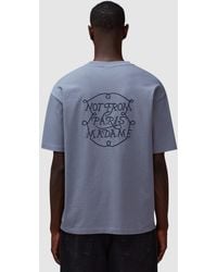 Drole de Monsieur - Tresses Slogan T-Shirt (Slate - Lyst
