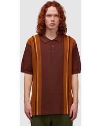 Beams Plus - Knit Stripe Polo - Lyst