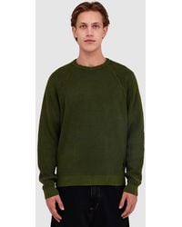 Dime - Wave Knit Sweater (Pine - Lyst