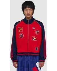 adidas - X Brain Dead X Disney Track Jacket (Better Scarlet - Lyst