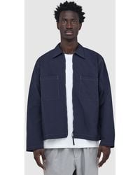 Universal Works - Zip Too Shirt - Lyst