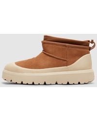 UGG - Ultra Mini Weather Boot (Chestnut Whitecap - Lyst
