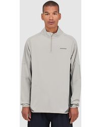 Manors - 1/4 Zip Tech Mid-Layer T-Shirt (Dune - Lyst