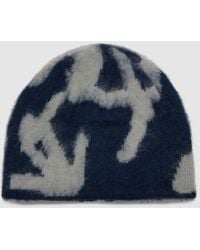 Gramicci - Mohair Burly Runningman Beanie (Midnight - Lyst