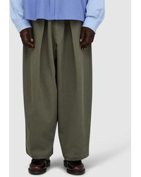 Estudio Niksen - Big Fold Balloon Pant (Khaki - Lyst