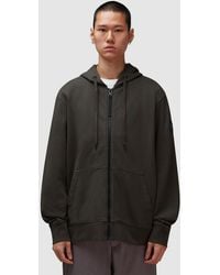 Canada Goose - Huron Zip Label Hoodie (Volcano - Lyst