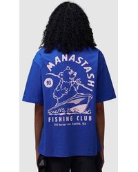 Manastash - Citee Fishing Club T-shirt - Lyst