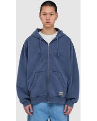 Parra - Not Fade Away Zip Hoodie (Washed Dark - Lyst