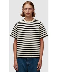 Brain Dead - Organic Striped T-shirt - Lyst