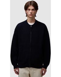 FRIZMWORKS - Wool Deck Zip Up Cardigan ( - Lyst