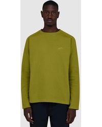 Mellow Clo - Everyday Waffle Long Sleeve T-Shirt (Persian Lime - Lyst