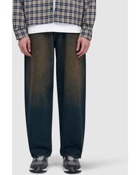 Beams Plus - Wide Denim Jean (Dusty - Lyst