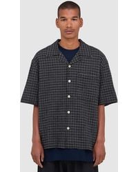 Cafe Mountain - Loose Check Vacation Shirt - Lyst