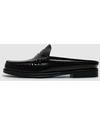 G.H. Bass & Co. - Easy Weejun Larson Slide Loafer (Chocolate Lthr - Lyst