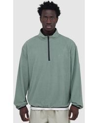 Mellow Clo - Summit Half Zip Fleece Jacket (Sage - Lyst