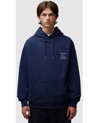 Drole de Monsieur - Le Slogan Calligraphy Cotton Hoodie - Lyst