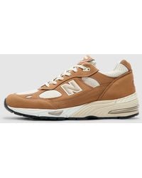 New Balance - Miuk 991 Sneaker (Chipmunk Birch - Lyst