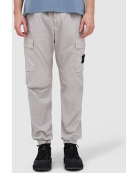 Stone Island - Stretch Tela �Paracdute� Pant (Pearl - Lyst