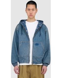 Beams Plus - Mock Print Hoodie (Fade - Lyst