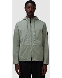 Stone Island - Supima Twill Stretch Short Parka - Lyst