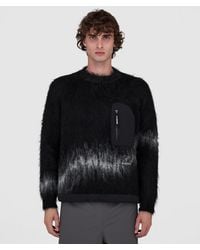 and wander - Jacquard Shaggy Knit Sweater - Lyst