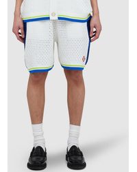 CASABLANCA - Crochet Short - Lyst