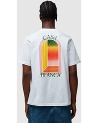 Casablanca - Gradient L'arche T-shirt - Lyst