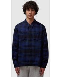 Noah - Heavy Weight Zip Up Flannel - Lyst