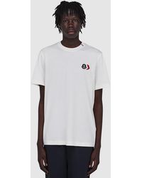 Moncler - Tri Logo Short Sleeve T-Shirt - Lyst