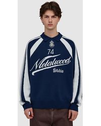 Metalwood - Knit Football Sweater - Lyst
