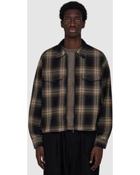 Beams Plus - Mesh Zip Shirt - Lyst
