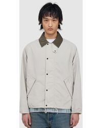 Barbour - Transport Nylon Casual Jacket (Mist - Lyst
