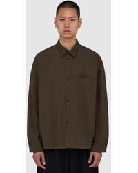 SAGE NATION - Pocket Parka Shirt Houndstooth - Lyst