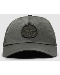 Stone Island - Metal Logo Baseball Cap (Musk - Lyst