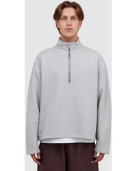 MKI Miyuki-Zoku - 800Gsm Heavyweight Quarter Zip Sweater - Lyst