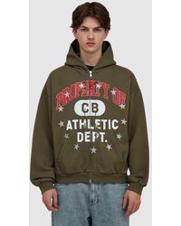 Cole Buxton - Property Of Zipped Hoodie (Vintage Khaki - Lyst