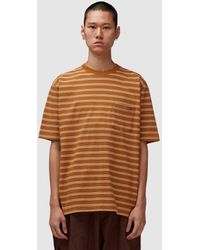 Beams Plus - Pocket Pin Stripe T-Shirt (Light - Lyst